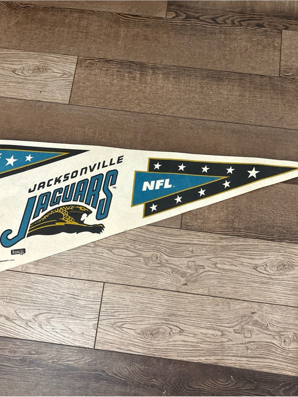 Wincraft Jacksonville Jaguars Teal & Gold Pennant